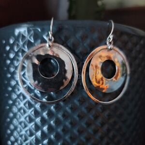 Retired Silpada Circle Earrings